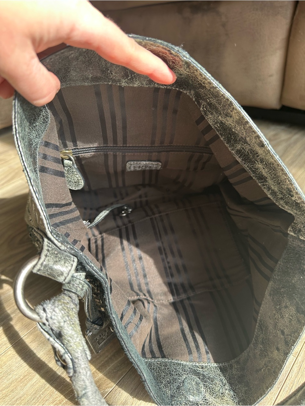 Frye Studded Leather Hobo Bag - Picture 11 of 14